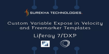 Custom variables in velocity and freemarker templates in liferay DXP/7