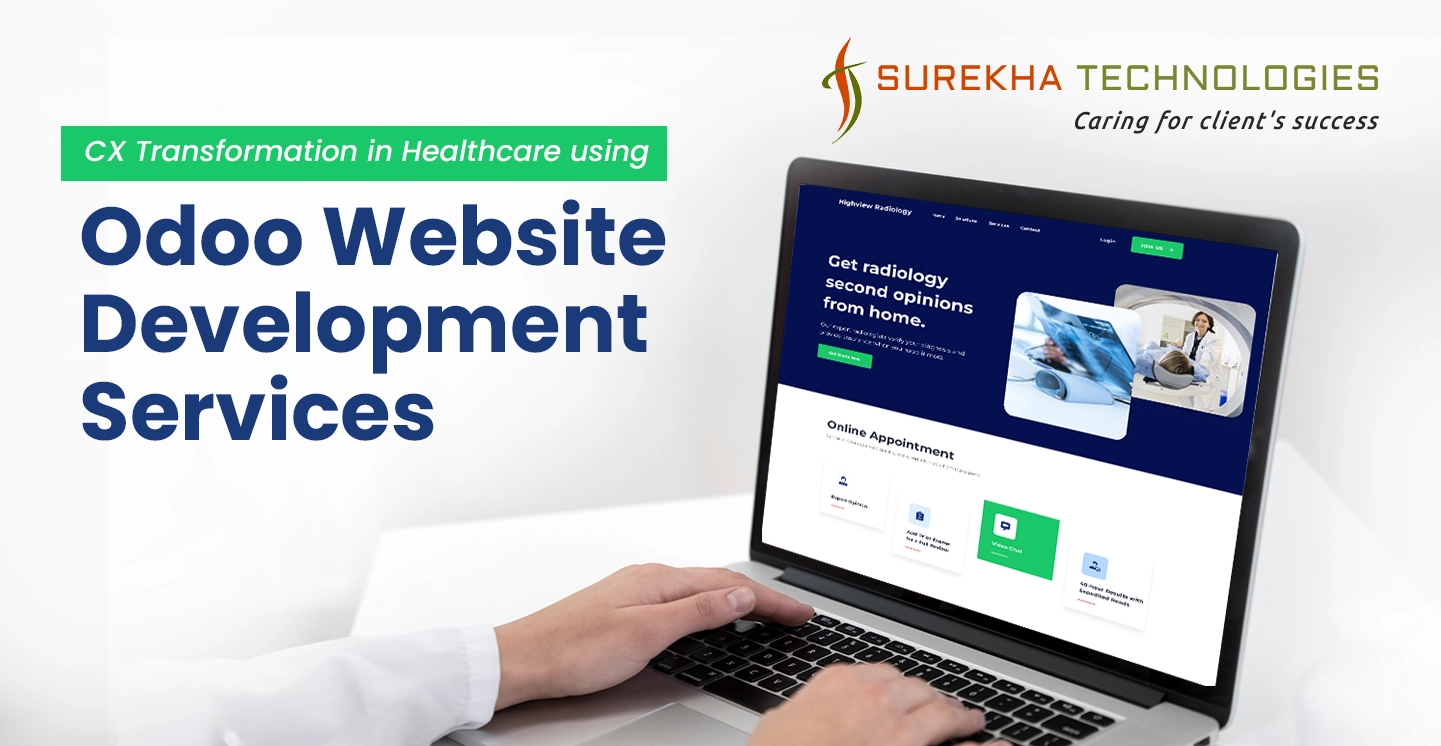 Odoo Website Development Services for CX Transformation in Healthcare