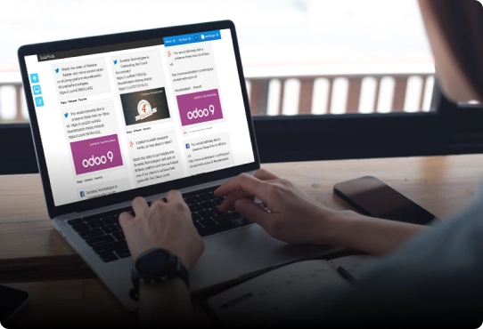 Social Feeds Mashup Portlet