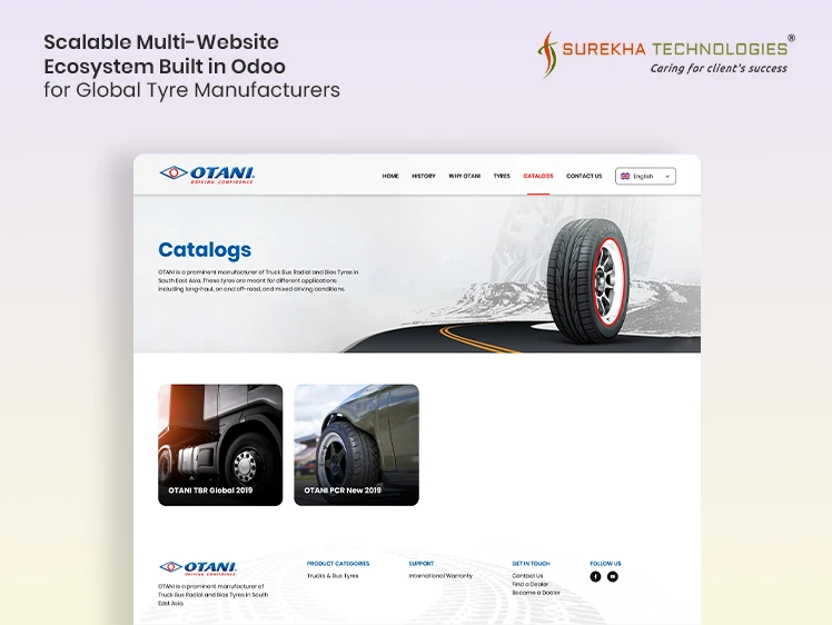 Migration WordPress Website to Odoo for Leading Tyre Manufacturer_2