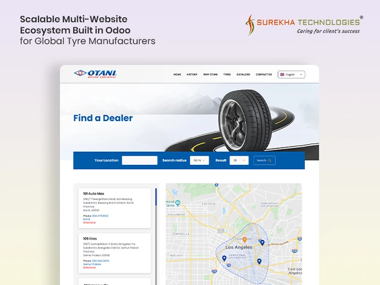 Migration WordPress Website to Odoo for Leading Tyre Manufacturer_5