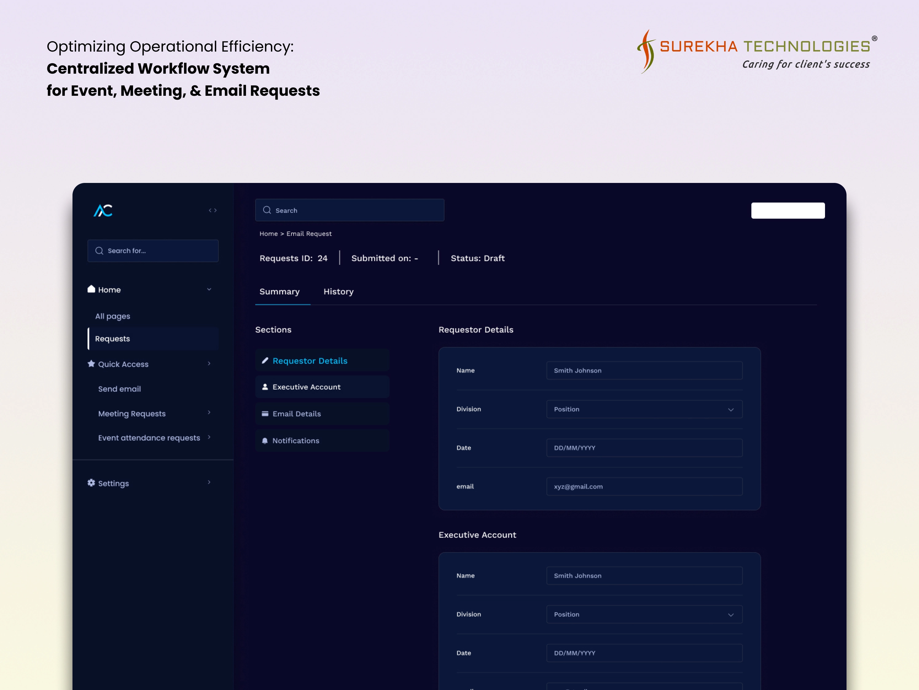 Centralized Workflow Portal for Government Organization