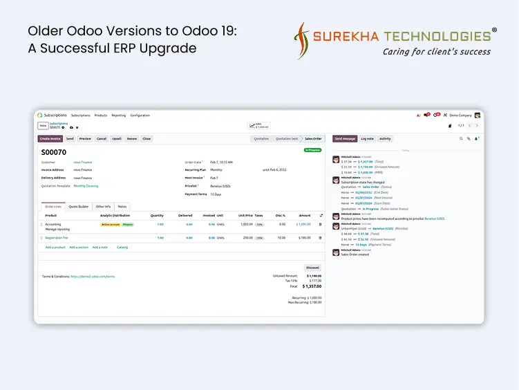 From Older Odoo Versions to Odoo 19