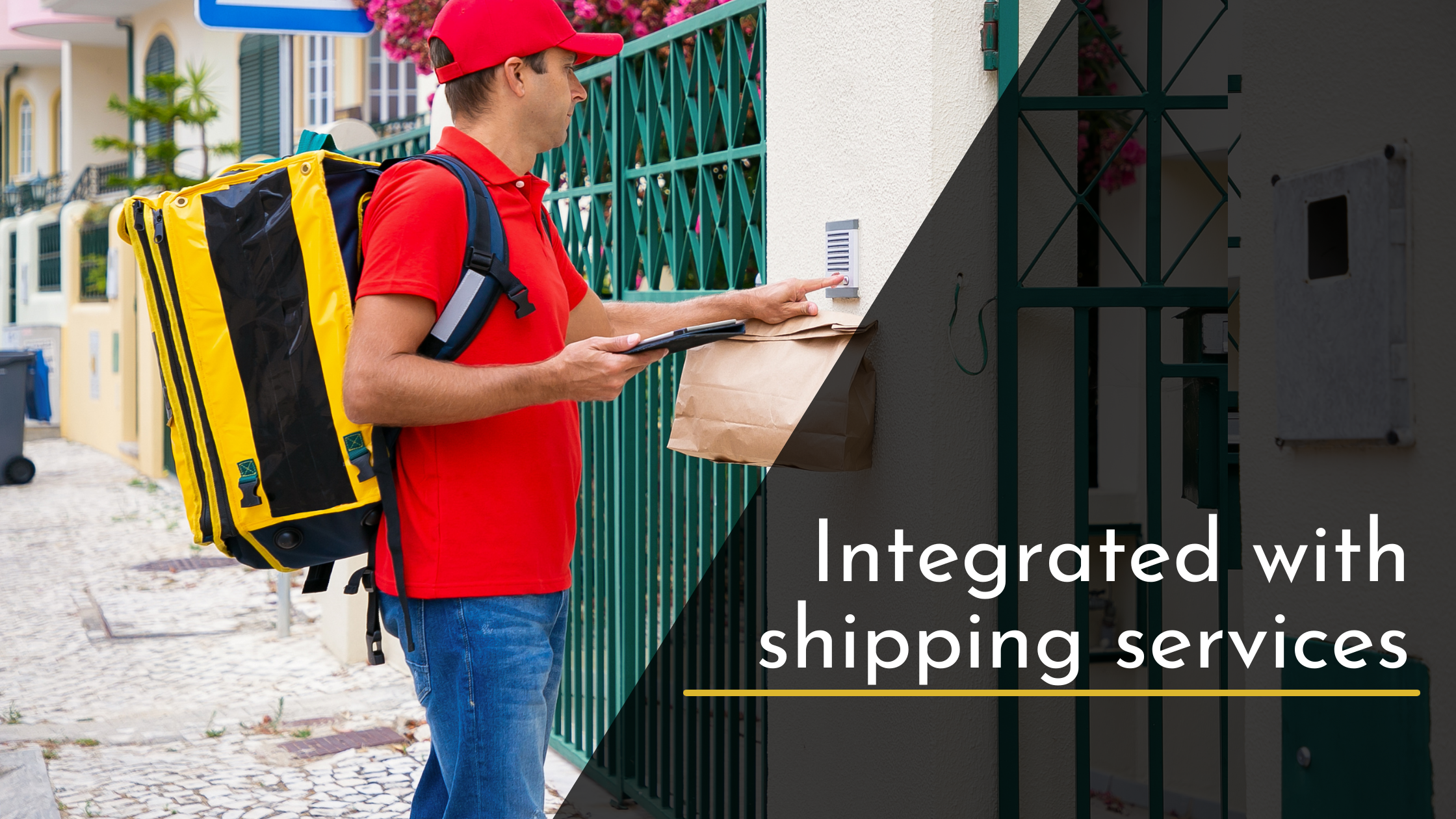 integrated with shipping services