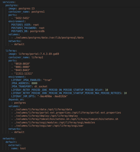 configuration file