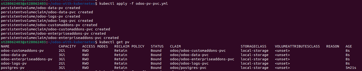 Odoo manifests file