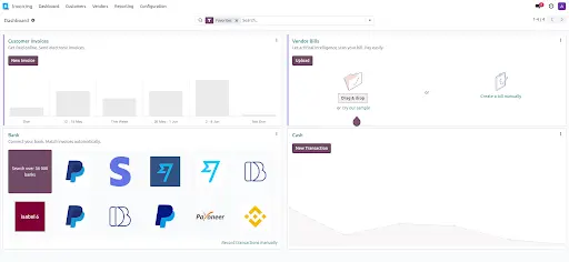 accounting dashboard