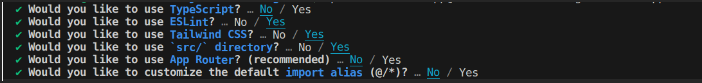 Create_Next_App_Configurations