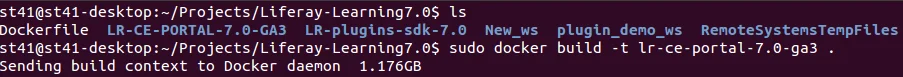 Docker with Liferay DXP