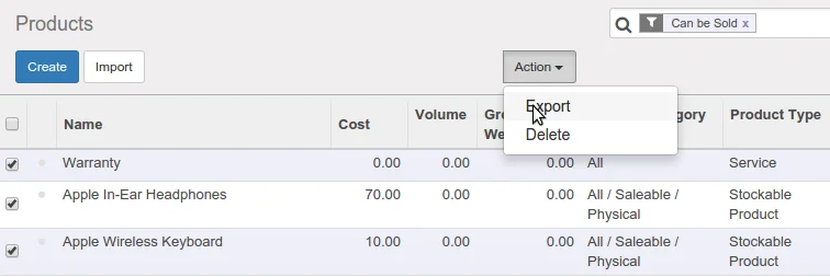 Export Custom Data in CSV Format