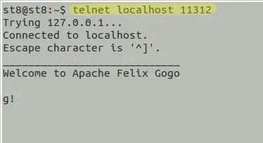 How to change Gogo shell port number