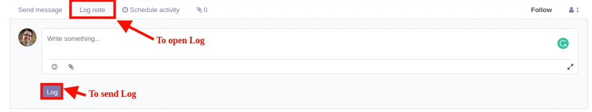 Log Internal Note in Bidding Functionality