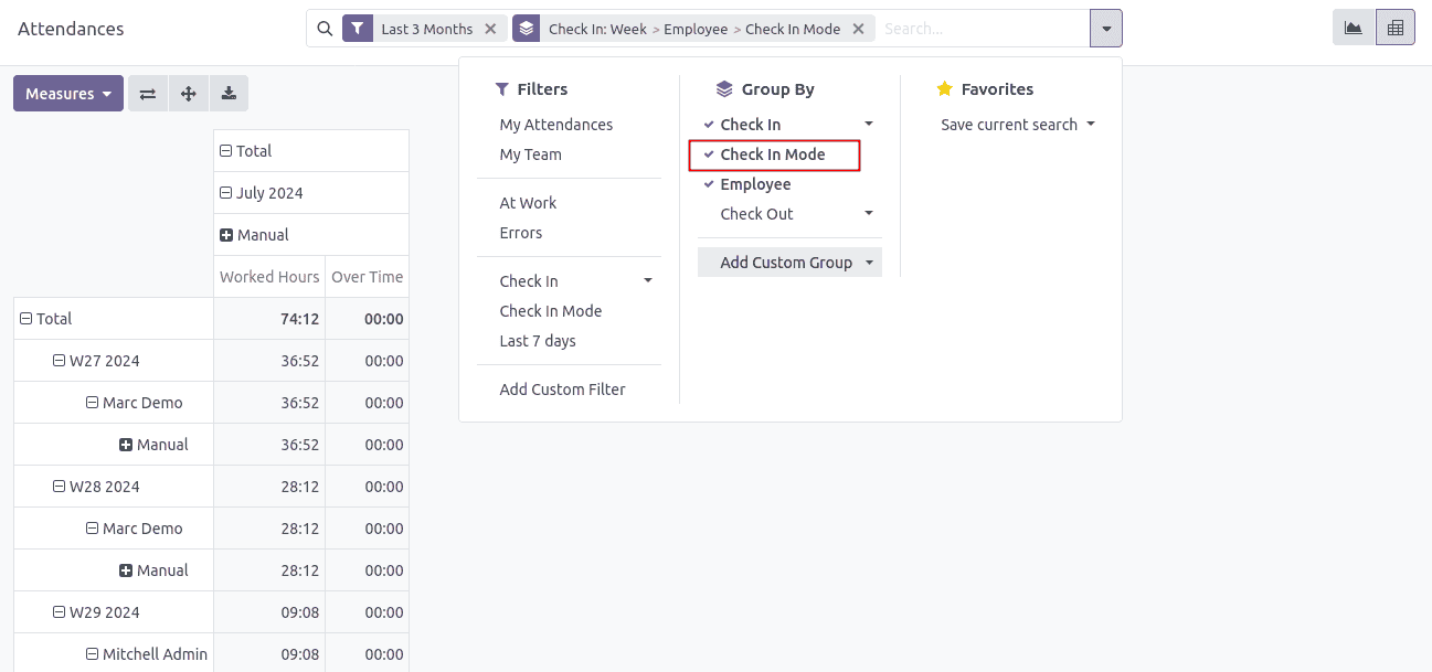 Add Custom Groupings in Pivot View Report