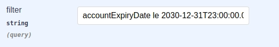 search with date and time field input