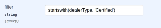 search with picklist input