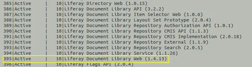 Activate Specific Bundle Using Gogo Shell in Liferay