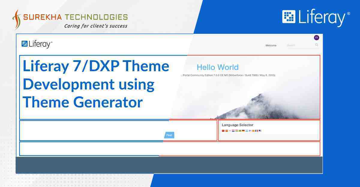 Liferay 7/DXP Theme Development using Theme Generator