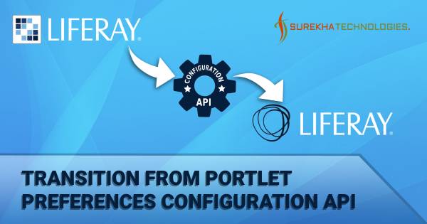 Transition from portlet preferences to the Configuration API