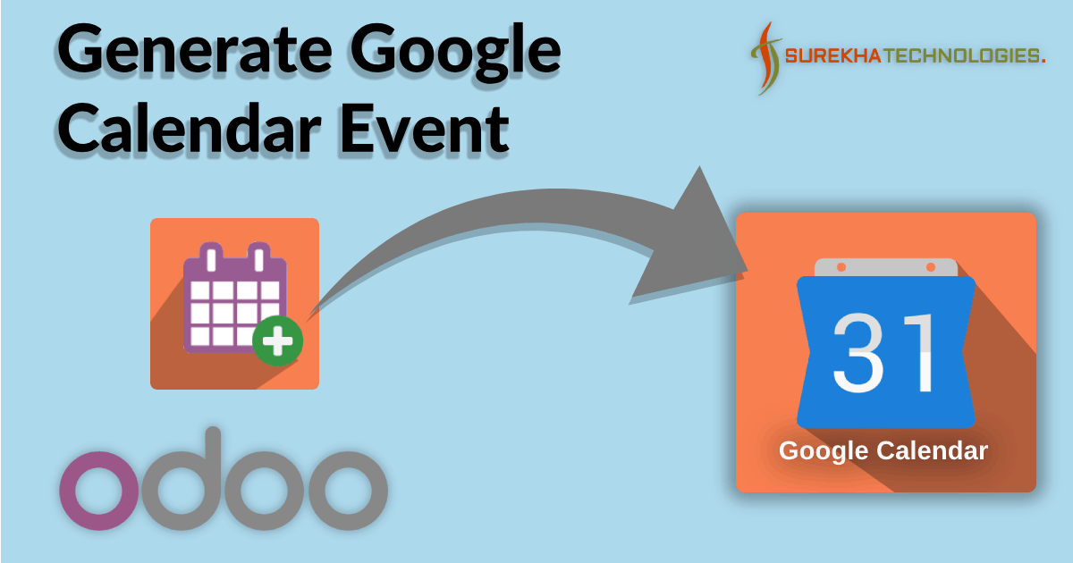 Generate Google calendar event from odoo