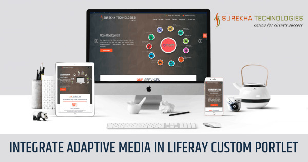 Integrate Adaptive Media In Liferay Custom Portlet