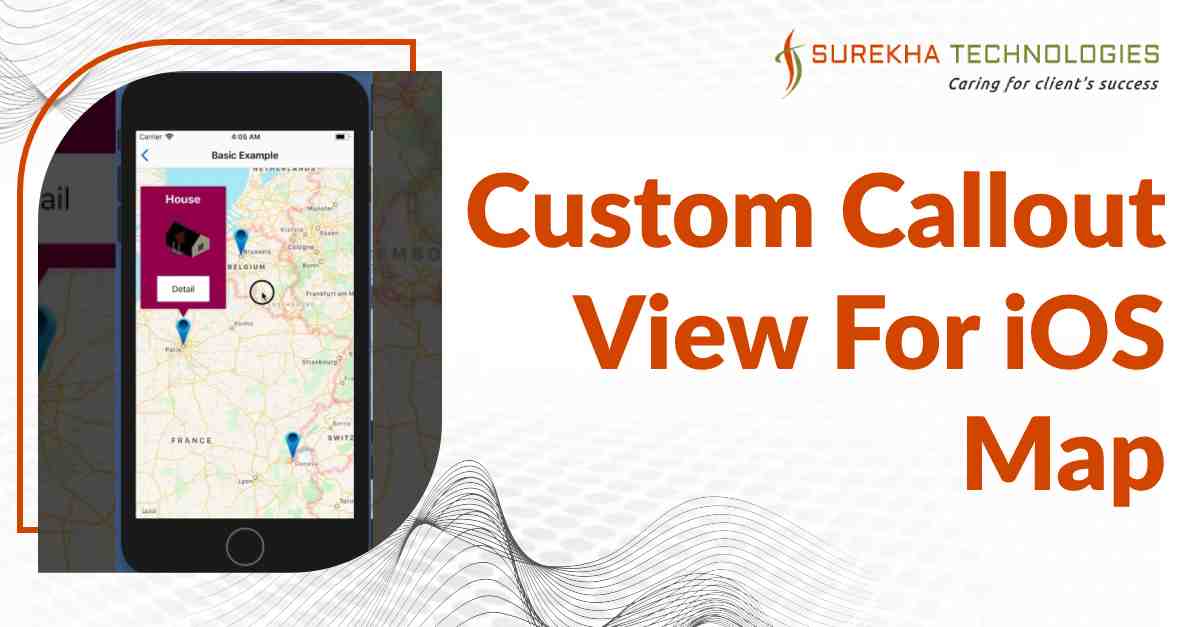 Custom callout view for iOS map