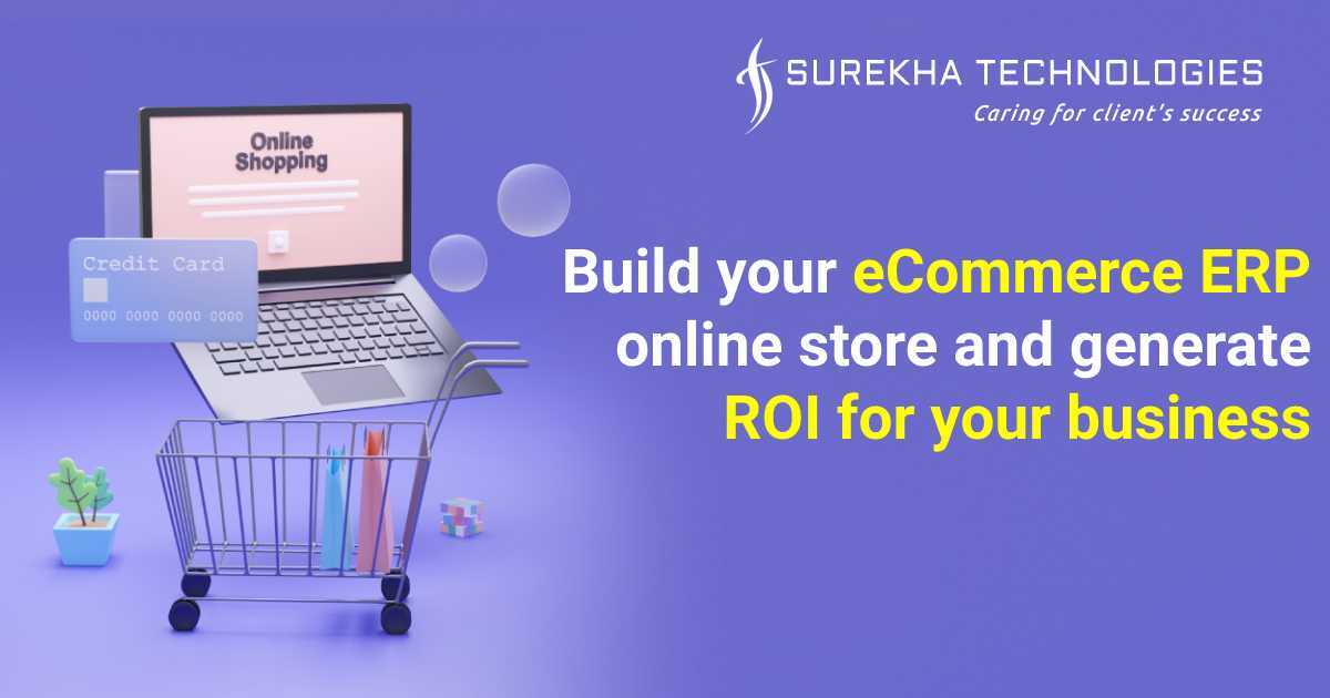 Build Your eCommerce ERP Online Store and Generate ROI for Your Business
