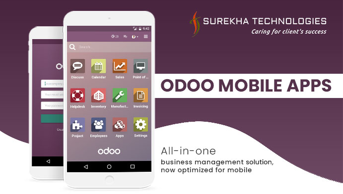 Odoo Mobile Apps- Managing your Business on the Go